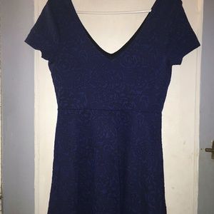 Navy blue dress